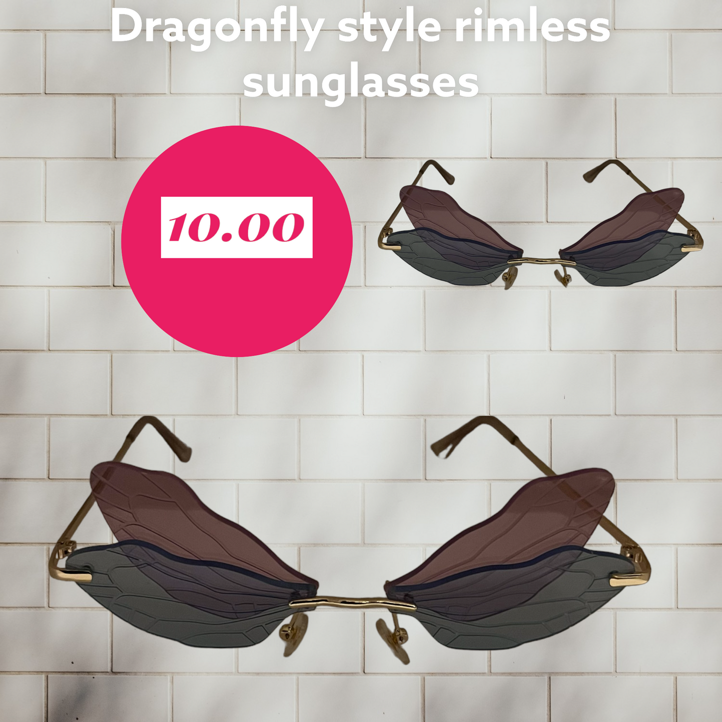 Dragonfly Style Sunglasses